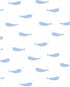 NoJo Super Soft Blue and White Watercolor Narwhal Fitted Mini Crib Sheet...