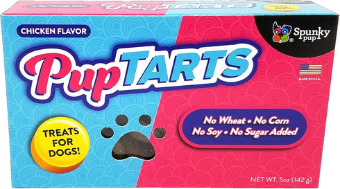 Spunky Pup PupTarts Dog Treats, Chicken Flavor, 5 oz,6104...