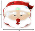 Tache Squishy Light Up Glowing Christmas Santa Claus Microbead Throw Pillow LED Lights...