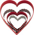 Wilton Nesting Hearts Cookie Cutter Set, 4-Piece...