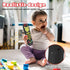 Baby Remote Control Toy, Realistic Toddler TV Remote Toy with Light Sound Kid Learning Education Musical Toys with English French Spanish Infant G...