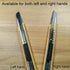 5pcs Right and Left Hand Self-Lock Cutter Knife/Black 9mm Snap Off Blades /60° Blace Knife/Utility Knife/Graphic Knife (Yellow Holder)...