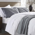 P Pothuiny 2-Piece Satin Pillowcases Queen Size Grey Silky Satin Pillow Cases for Hair and Skin, Wrinkle Fade Resistant, Pillow Cover with Envelop...