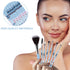 7 Pcs Stitch Makeup Brushes Set with Travel Cosmetic Bag Cartoon Cosmetic Eyelash Eyeshadow Brush for Her (7 Pcs/with makeup bag)...