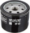 HiFloFiltro HF160 Black Standard Premium Oil Filter, Single...