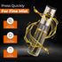 VIGOR PATH Oil Sprayer Mister - 100ml Stainless Steel Cooking Oil Sprayer Bottle for Air Fryer, BBQ, Salad, Baking, and Roasting - Refillable Oil,...