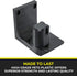 Spartan Mounts Tool Mount for Ryobi Power Tools, Right Mount Wall Display Hook, Power Tool Storage, Convenient Easy Access Garage Organizer, Durab...