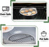 TeamFar Cooling Rack, 9inch Round Baking Wire Rack with Stainless Steel Core & Nonstick Coating, for Roasting Grilling Steaming, Non Toxic & Sturd...