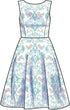 Simplicity Misses' Jacket and Dress Sewing Pattern Kit, Code S9474, Sizes 26W-28W-30W-32W, Multicolor...