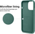 OTOFLY Designed for iPhone 14 Pro Case, Silicone Shockproof Slim Thin Phone Case for iPhone 14 Pro 6.1 inch (Pine Green)...