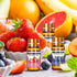Fruity Fragrance Oil for Candle Making,Soap Making,Aromatherapy Diffuser, 6 Pcs Fragrance Oils -Coconut,Blueberry,Grapefruit,Apple,Strawberry,Mang...