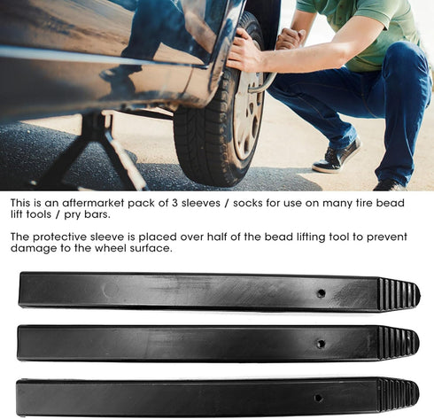 Step Pad, 3Pcs Changer Lever Cover Protector Scratch Guard for Tire Bead Tool Tire Bar Tire Iron Bar Pinch Weld Jack Pad...