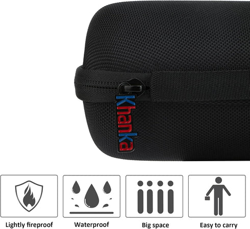 Khanka Hard Travel Case for Ortizan Portable Bluetooth Speaker, IPX7 Waterproof Wireless Speaker, Case Only (Black)...