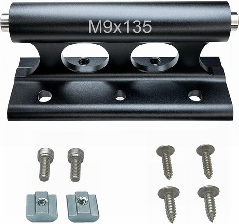 Bike Block Fork Mount Adapter for Car Rack Van Truck Bed Indoor Storage 15mm x 100mm, 9mm x 135mm (9mm x 135mm)...