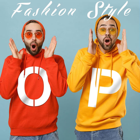 36 Pcs Large Alphabet Letter Stencils and Number Stencils,Reusable Letter Stencils for Painting on Wood Wall Fabric Rock Chalkboard Glass (12 Inch...