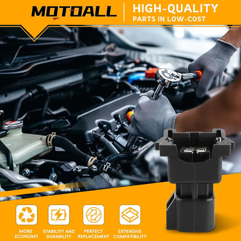 MOTOALL Fuel Injector Connector Adapters EV1 to EV6 Wire Wiring Harness USCAR LS2 LS3 LS7 LSX LS1 LS6 LT1 TPI LS Swap - 8pcs...