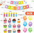 45 Pieces Happy Birthday Bulletin Board Set Birthday Bulletin Board Decorations Classroom Birthday Chart Birthday Calendar Balloon Candle Cupcake ...