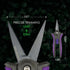Non-stick Resin Resist Blade Micro-Tip Garden Snips 6" Fluorine Coating Garden Scissors Pruning Shear Precision Bud Trimming Hand Pruner Leaf Stem...
