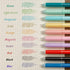 Pastel Ballpoint Pens Colored Ink Retractable - Medium Point 0.7mm Comfortable Grip - Quick Drying, Smearing and Smudging Proof - Smooth Writing...