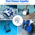 Pool Cleaner Impeller RCX11000 with Screw Replacement for Hayward TigerShark QC/SharkVAC XL Robotic Pool Cleaners...