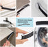 10-Piece Stiff Bristle Crevice Brush Set, 3-Piece Window Crevice Brush Set, 10-Piece Set of Replaceable Brush Blades for Bathrooms, Kitchens, and ...