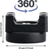 Yookeer 15 Pieces Magnetic Cable Clips Zip Tie Mount Base Black Magnetic Wire Holder Multipurpose Cable Ties Mount Wire Clips Management Base Elec...