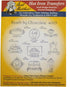 Aunt Martha's Iron On Transfer Patterns for Stitching, Embroidery or Fabric Painting, Days of the Week Patterns, Set of 5...