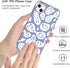 Trippy Smile Face Phone Case for iPhone 13, Cute Funny Melted Face Blue Case for Girls Women Boys Men, Unique Trendy TPU Bumper Case for iPhone 13...
