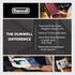 Dunwell Small Photo Album 5x7 (2-Pack, Ruby), Black Mounting Paper, 5 x 7 Photo & Art Portfolio Presentation Book, 24 Sleeves Display 48 Pages, Pr...