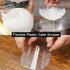 Anvin Cake Scraper Smoother Cake Icing Tool Set, Plastic Scraper Cake Frosting Scraper Smoother Combo for Buttercream Edge Decorating Cake Smoothe...