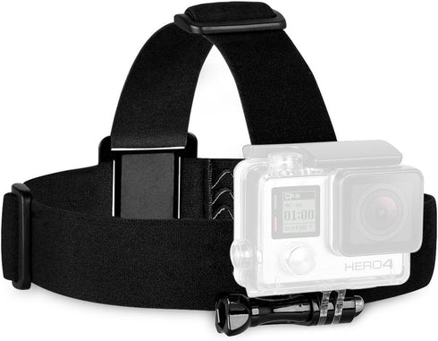 SSE Adjustable Head Strap Camera Mount for All GoPro - Waterproof GoPro Case with Secure Head strap for GoPro Camera …...