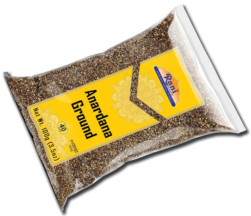 Rani Anardana (Pomegranate) Ground, Indian Spice 3.5oz (100g) ~ All Natural | No Color | Gluten Friendly | Vegan | NON-GMO | Kosher | No Salt or f...