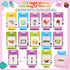Talking Flash Cards - Early Development Learning Toy with 112 Cards for 224 English Words, Montessori Sensory Toy for Kids...