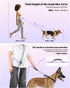 Hands Free Dog Leash, 8.2ft Multifunctional Crossbody Rope with Explosion-Proof Handle and Adjustable Training Hands Free Leash for Dogs Walking(P...