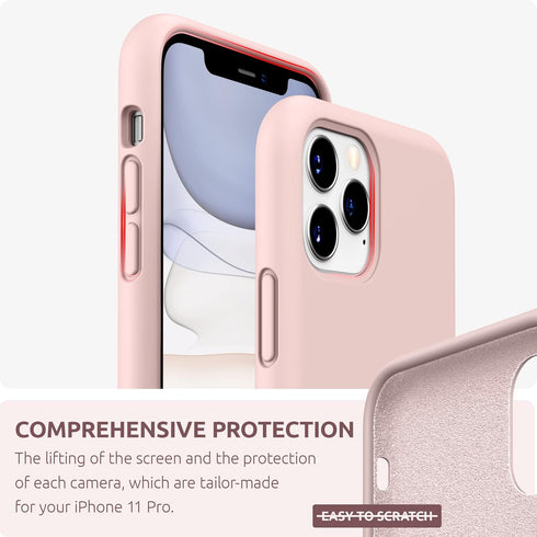 SURPHY Compatible with iPhone 11 Pro Max Case 6.5 inches, Thickened Liquid Silicone Phone Case (with Microfiber Lining) for iPhone 11 Pro Max 2019...
