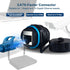 Waterproof CAT6 RJ45 Panel Mount Coupler,Lonlonty IP68 Shielded Industrial Panel Mount Bulkhead Ethernet LAN Pass Through Connector,Female to Fema...