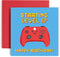 Huxters Happy Birthday Card for Teens – Gaming Birthday Card for Boys and Girls, Grandson birthday Ages 10-18 – Computer game controller Funny Car...