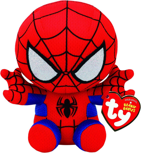 Ty Spiderman Plush, Red/blue, Regular...
