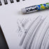 AB Max Sketchbook A6 - Wirebound Notebook Manuscript Shorthand Pad with Kraft Cover Cartridge Paper for Art Drawing Diary Letter Memo Writing...