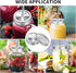 26 PCS Regular Mouth Mason Jar Lids With Straw Hole - 70MM Canning Caps for Drinking and Food Storage, Silver Tinplate With Silicone Ring, Straws,...