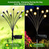 SUNYAO Solar Garden Lights, New Upgraded 2 Pack Solar Firefly Lights, Wind Swaying Firefly Lights, Christmas Lights Outdoor, for Yard Lawn Pathway...