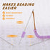 GarfxG 70pcs Beading Needles Straight Beading Needles for Jewelry Making, 0.45mm Diameter, 48mm/1.89" Length Fine Thread Seed Beads Needles with S...