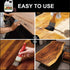 Godora 8 oz Pure Tung Oil for Wood Finishing, Wood Sealer for Indoor & Outdoor Favored by Craftsmen, Waterproofing Tung Oil for Wood Product, Perf...