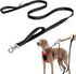 Sporn Dual Handle Padded Dog Training Leash, 6ft Long Dog Leash Heavy Duty for Maximum Control, 360-Degree Swivel with Reflective Strap for High V...