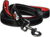 Dog Leash 8ft Long - Black - Traffic Padded Two Handle - Heavy Duty - Double Handles Lead for Control Safety Training - Leashes for Large Dogs or ...