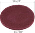 uxcell 5 Inch 400 Grit Drill Power Brush Tile Scrubber Scouring Pads Cleaning Tool 5pcs...