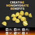 Creatine Monohydrate Gummies for Men & Women-5g of Creatine Monohydrate per Serving - Sugar Free,Vegan,Pineapple Flavor, 120 Count...
