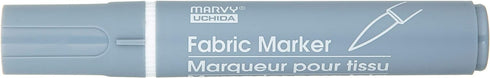 Uchida Marvy Fabric Brush Point Marker Art Supplies, Gray...