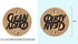 Stellar Factory Rotatable Wood Dishwasher Magnet: Clean VS. Dirty