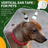 1 Inch x 30 Feet Ear Tape for Dogs and 4 Inch Bamboo Buds Non Woven Dog Ear Forms Cotton Dog Ear Swabs Self Adhesive Doberman Ear Support Bamboo H...